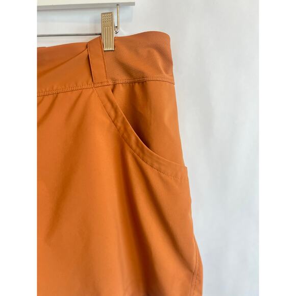 2/$50 DEAL ALERT!! PATAGONIA WOMENS TECH SHORTS STY# 82025 BURNT ORANGE SIZE L - Picture 5 of 13
